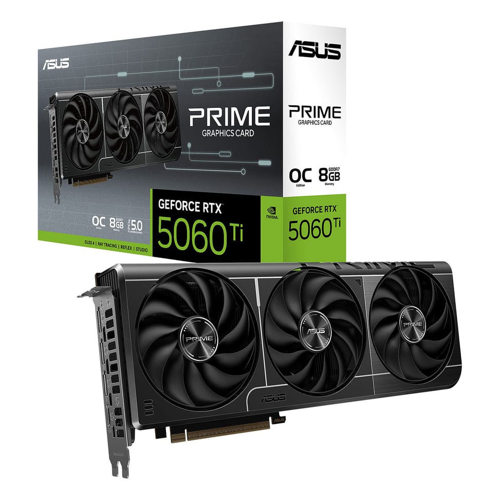 ASUS PRIME GeForce RTX 5060 Ti OC Edition 8GB — image 1