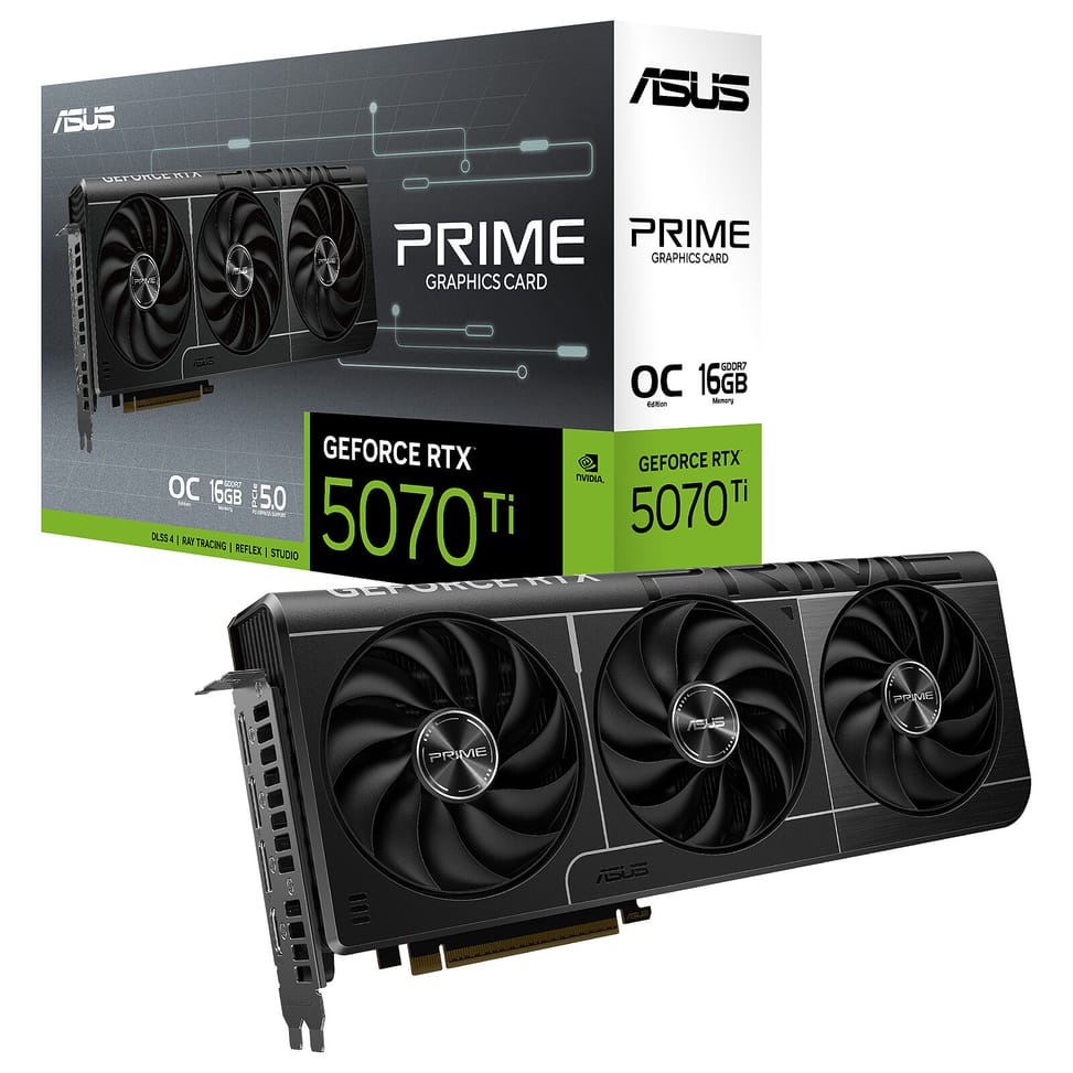 ASUS PRIME GeForce RTX 5070 Ti 16GB GDDR7 OC Edition (EXCLUSIVITE WEB) — image 1