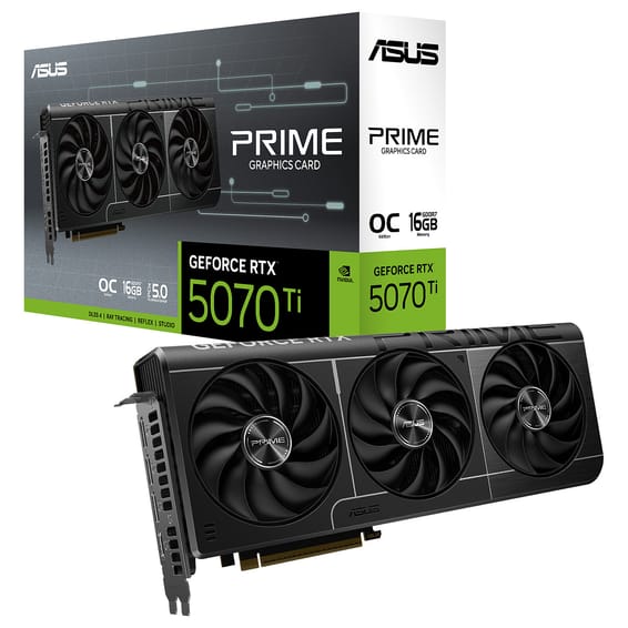 ASUS PRIME GeForce RTX 5070 Ti 16GB GDDR7 OC Edition (EXCLUSIVITE WEB)