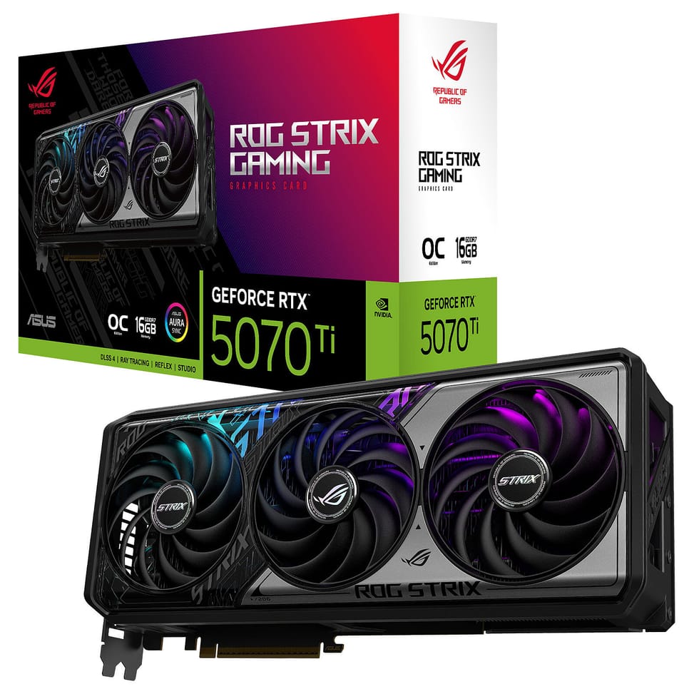 ASUS ROG Strix GeForce RTX 5070 Ti 16GB GDDR7 OC Edition — image 1