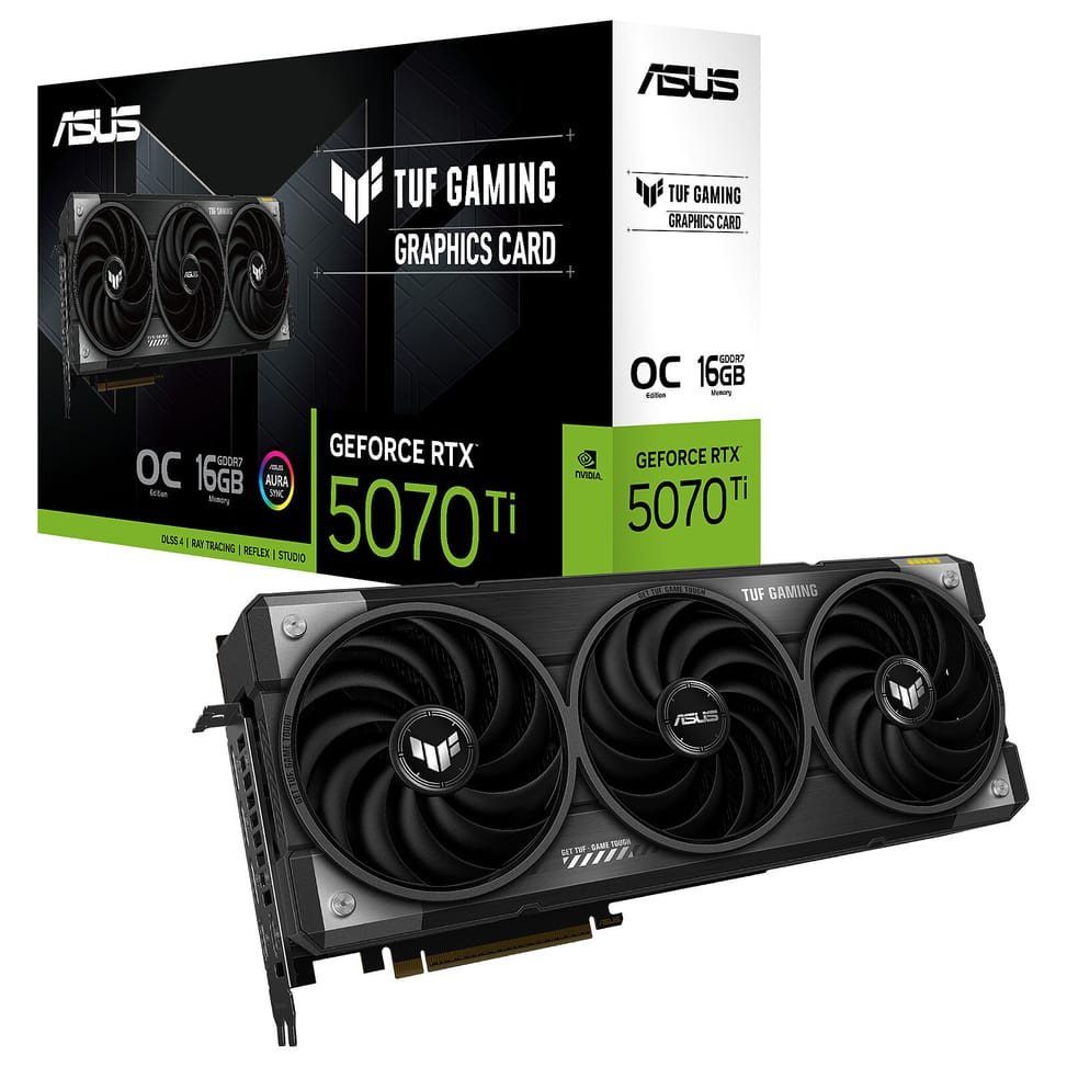 ASUS TUF Gaming GeForce RTX 5070 Ti 16GB GDDR7 OC Edition — image 1