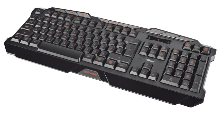 Clavier à touches rétro-éclairées Trust Gaming GXT 280 LED illuminated - USB
