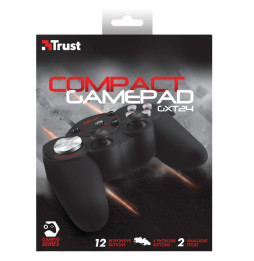 Gamepad Trust avec mode Turbo fire pour les PC fixes et poratbles - USB