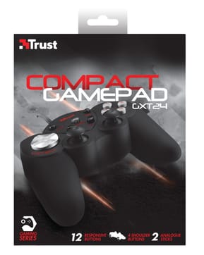 Gamepad GXT 24  Compact Trust avec mode Turbo fire pour les PC fixes et portables - USB — image 3