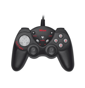 Gamepad Trust avec mode Turbo fire pour les PC fixes et poratbles - USB