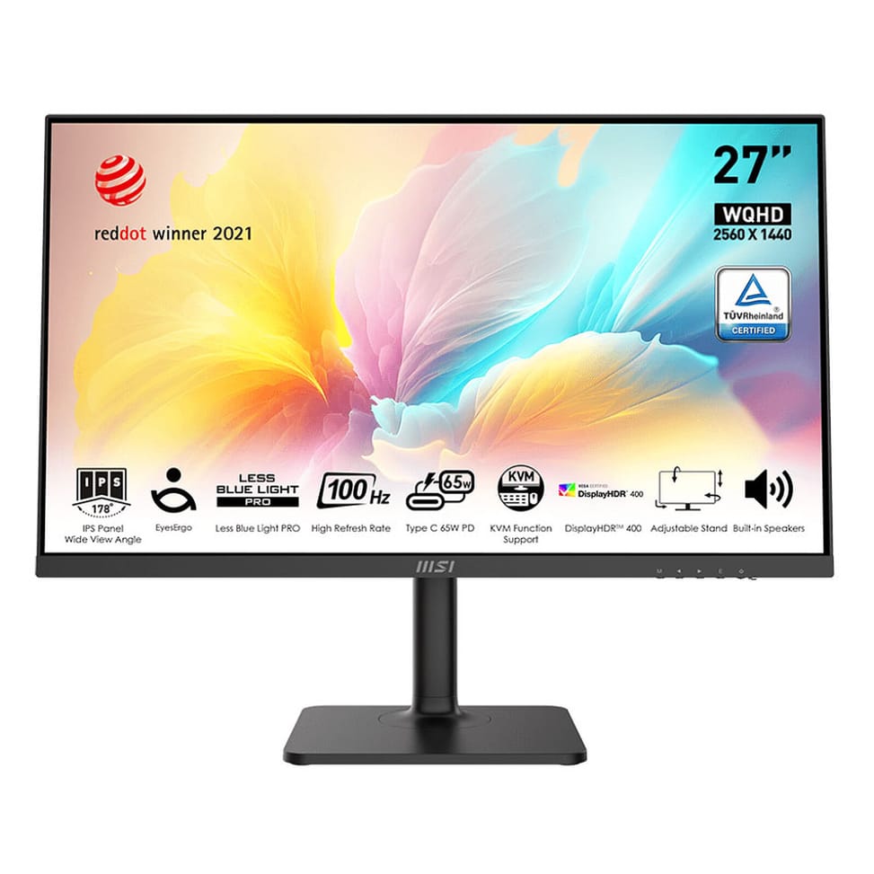 MSI 27" LED - Modern MD272QXP — image 1