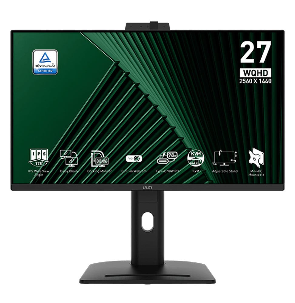 Écran 27" WQHD MSI Pro MP275QPDG (9S6-3PC8CM-001)