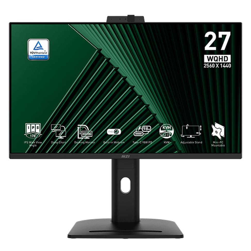 MSI Pro MP275QPDG 27" WQHD Monitor (9S6-3PC8CM-001) — image 1