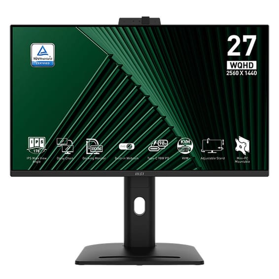 Écran 27" WQHD MSI Pro MP275QPDG (9S6-3PC8CM-001)