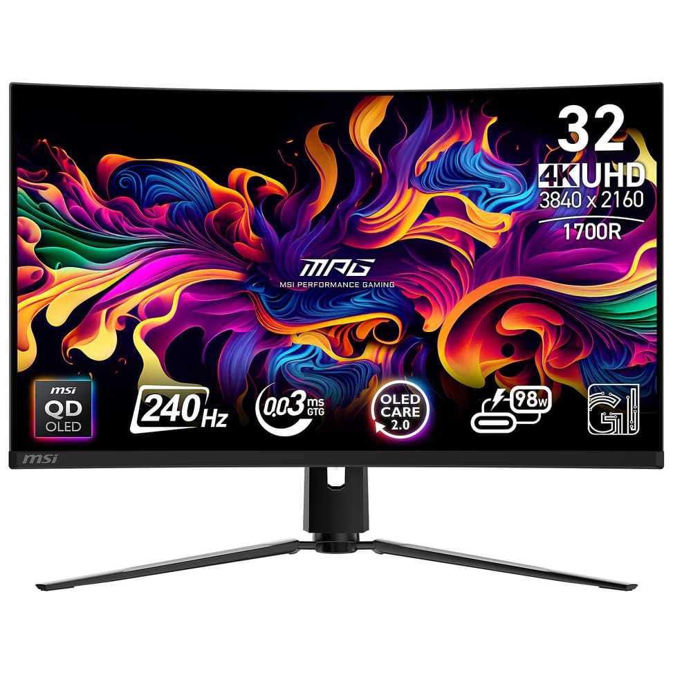 MSI 31.5" LED - MPG 321CURX QD-OLED — image 1