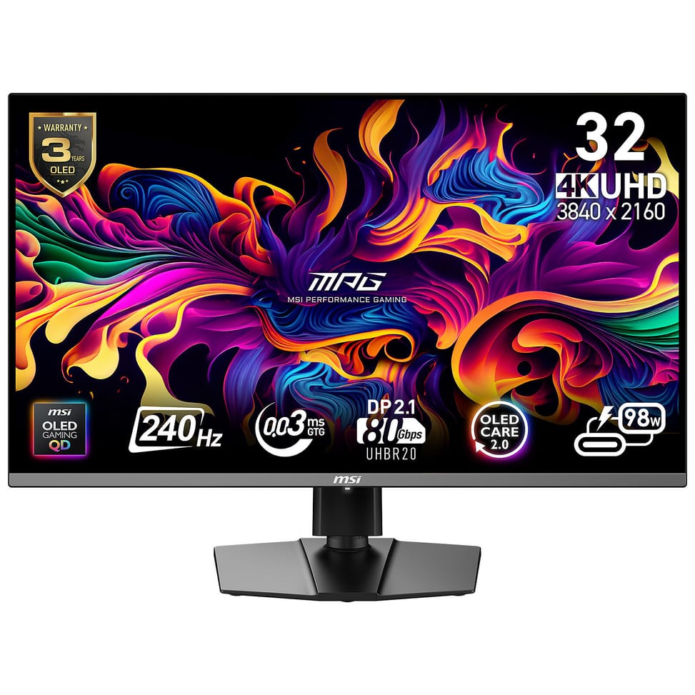 MSI 31.5" LED - MPG 322URX QD-OLED — image 1