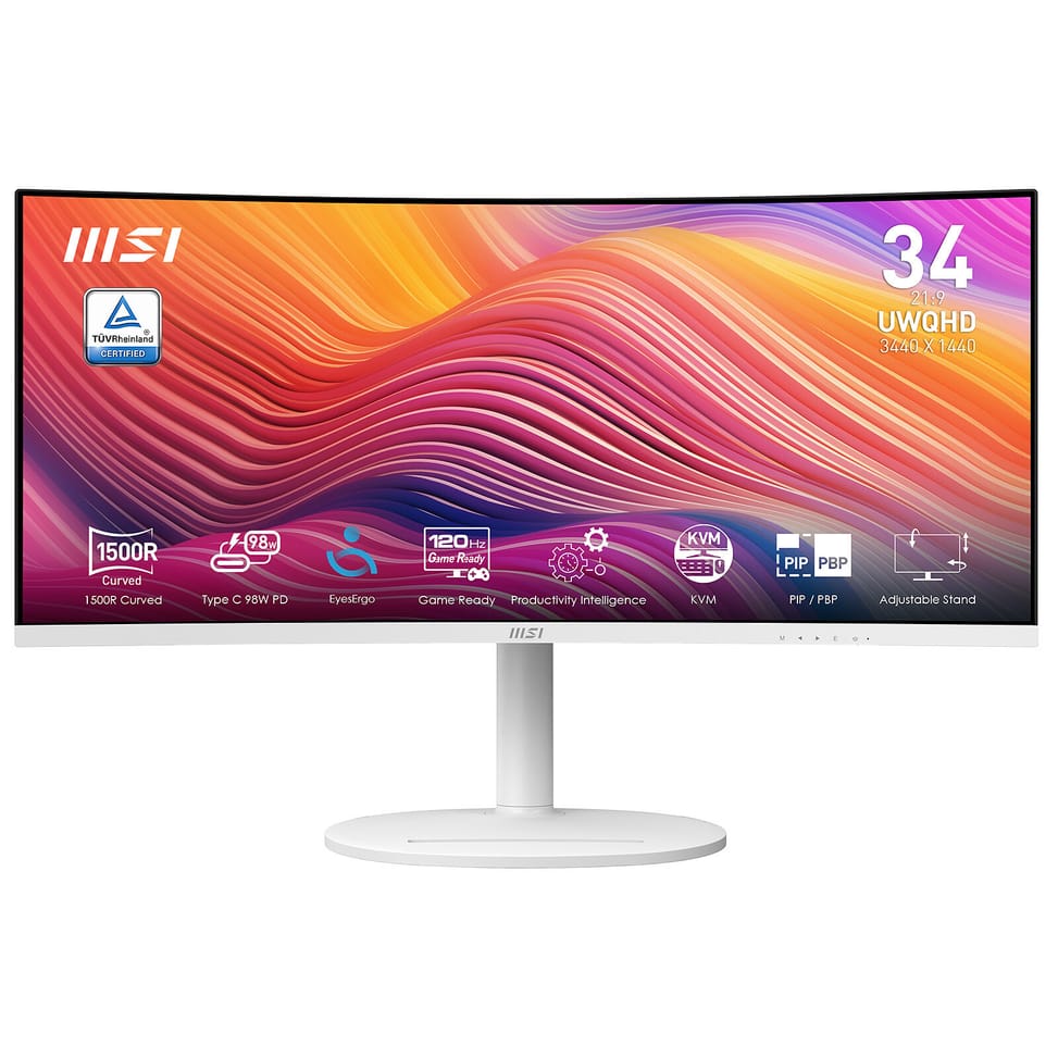 MSI 34" LED - Modern MD342CQPW — image 1