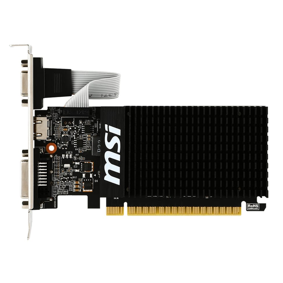 Carte Graphique MSI GeForce GT 710 2GD3H LP (912-V809-3814) — image 2