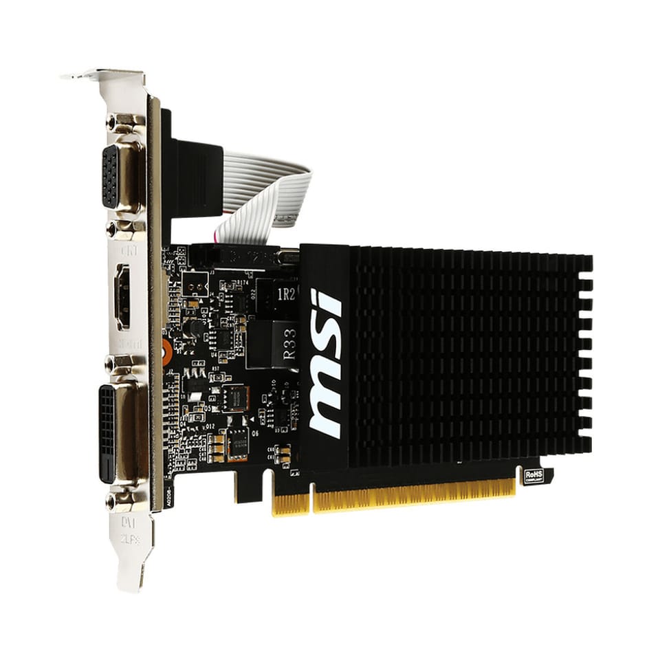 Carte Graphique MSI GeForce GT 710 2GD3H LP (912-V809-3814) — image 3