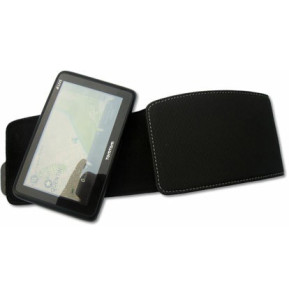 TomTom Housse de transport en cuir noir 5"