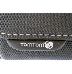 TomTom Housse de transport en cuir noir 5"