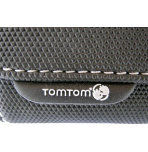 TomTom Housse de transport en cuir noir 5"