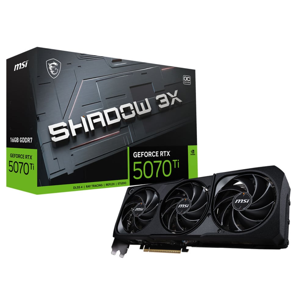 MSI GeForce RTX 5070 Ti 16G SHADOW 3X OC