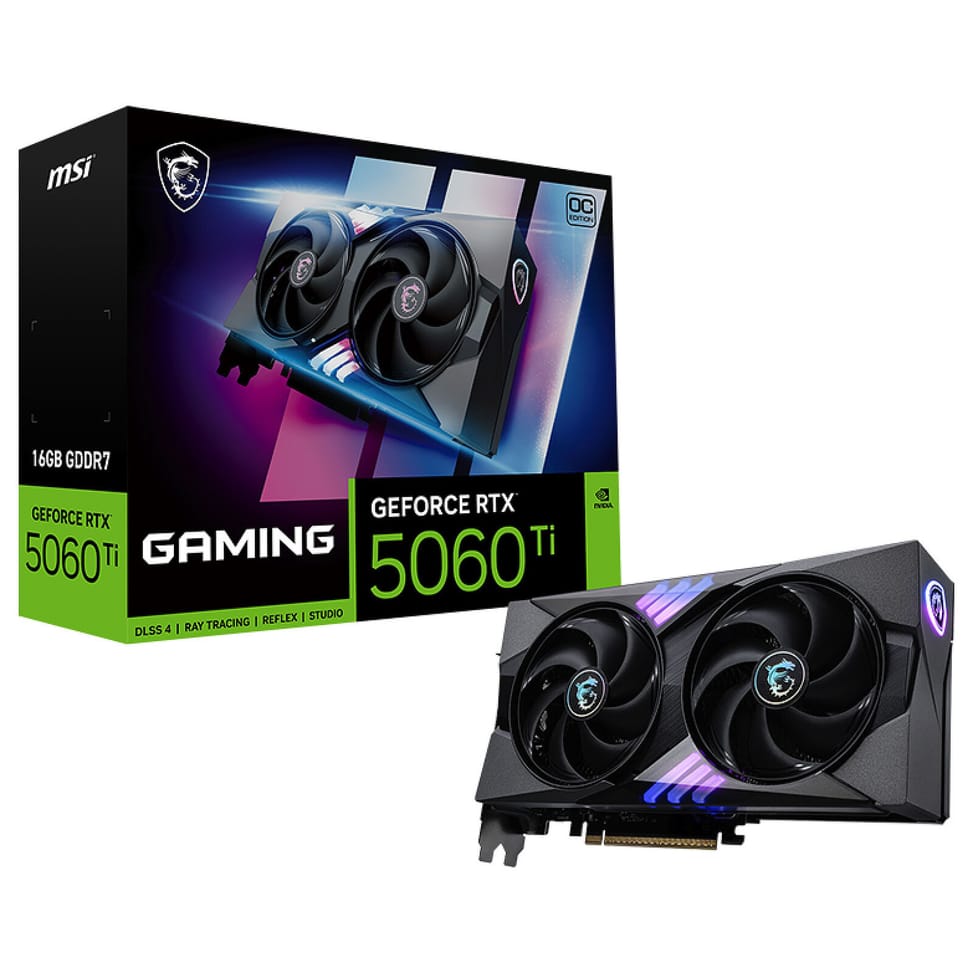 MSI GeForce RTX 5060 Ti 16G GAMING OC — image 1