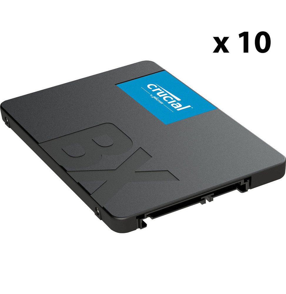 Crucial BX500 240 Go (x 10)