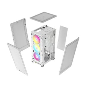 Corsair 2000D RGB Airflow (Blanc)