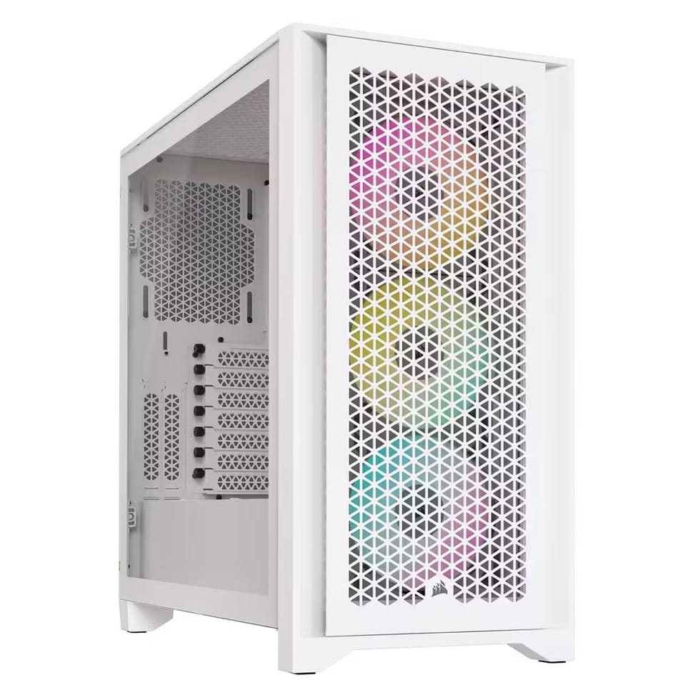 Corsair 4000D RGB Airflow (Blanc) — image 1