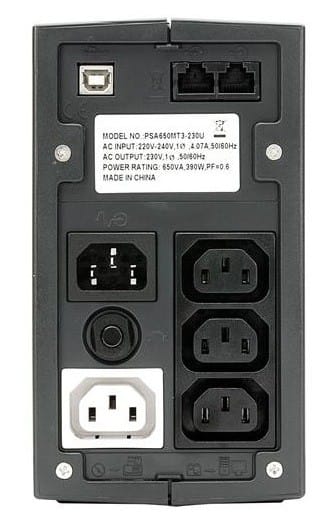 Onduleur ASI line-interactive Emerson Liebert PSA 650VA (390W) 230V
