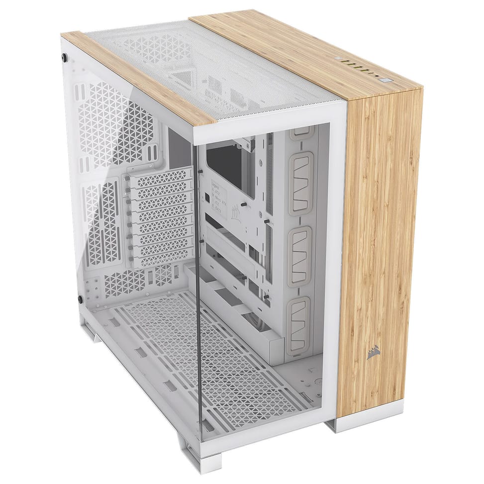 Corsair 6500X (Blanc/Bambou) — image 1