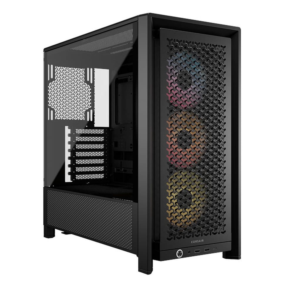 صندوق حاسوب Corsair Frame 4000D RS ARGB (أسود) — صورة 1