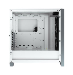 Corsair iCUE 4000X RGB Tempered Glass (Blanc)