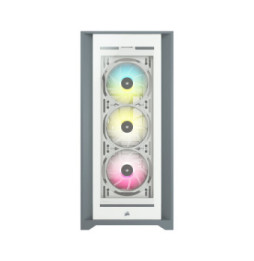 Corsair iCUE 5000X RGB Tempered Glass (Blanc)