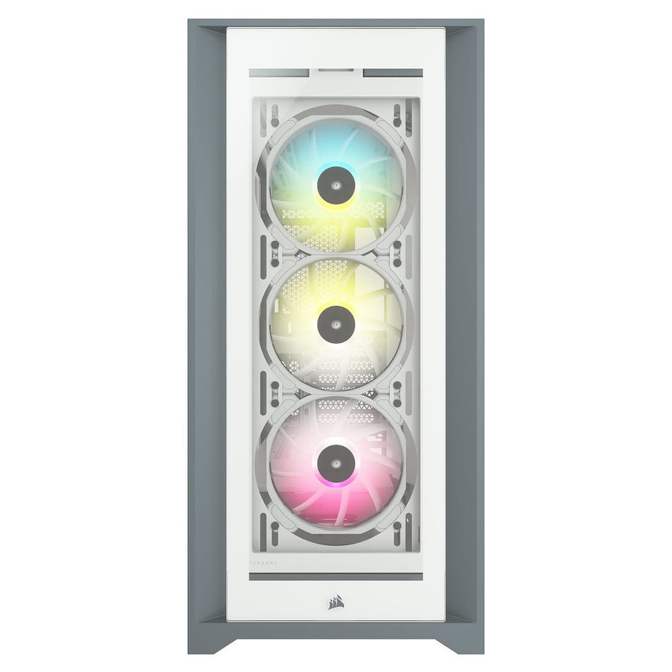 Corsair iCUE 5000X RGB Tempered Glass (Blanc) — image 2