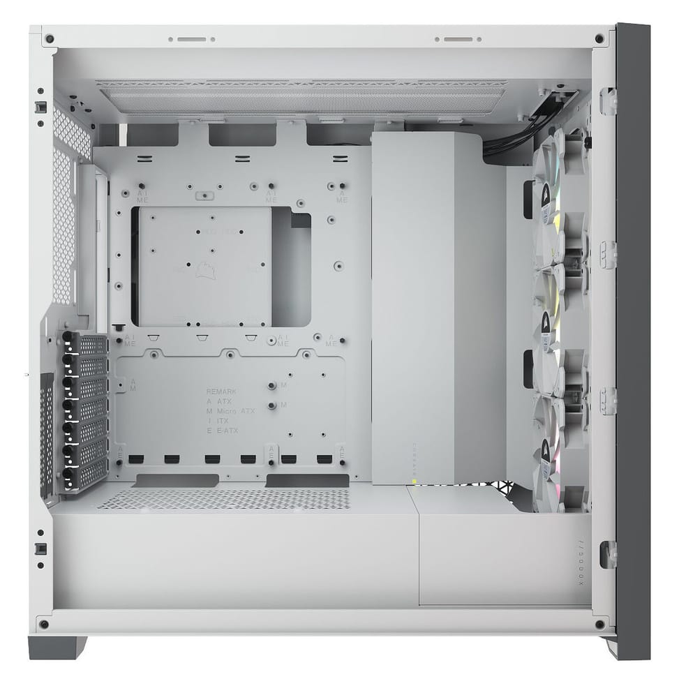 Corsair iCUE 5000X RGB Tempered Glass (Blanc) — image 3