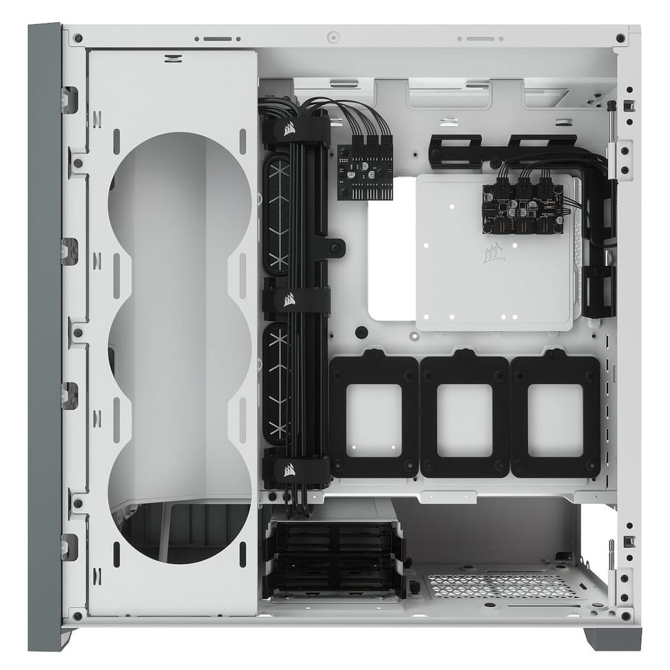 Corsair iCUE 5000X RGB Tempered Glass (Blanc) — image 4
