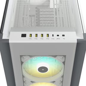 Corsair iCUE 7000X RGB Tempered Glass (Blanc) — image 4