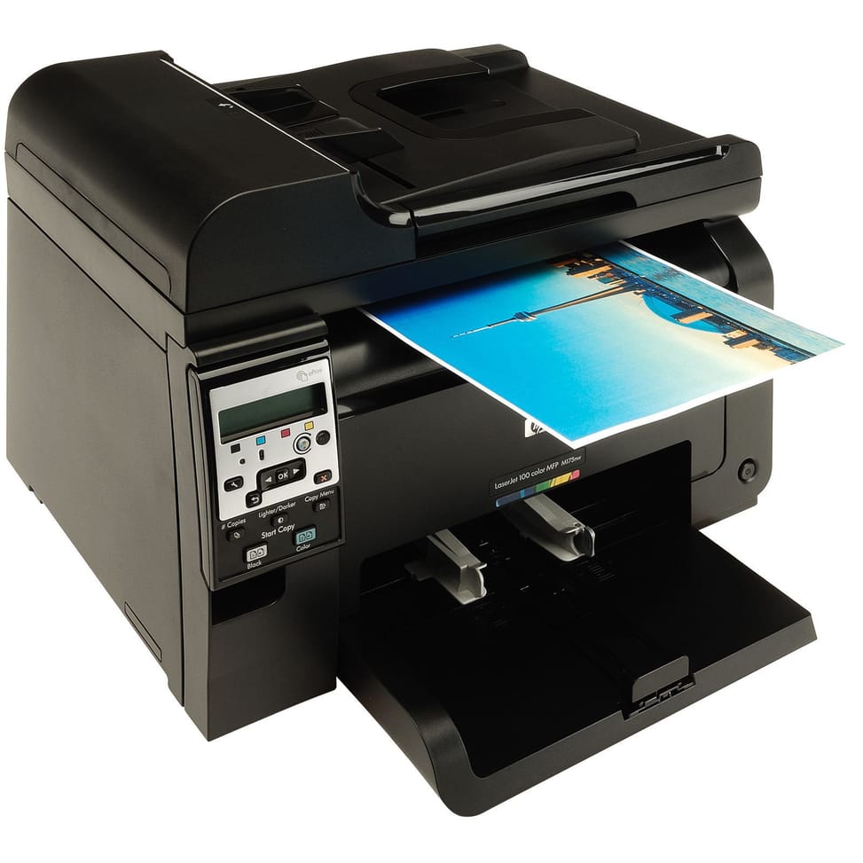 Imprimante multifonction A4 couleur HP LaserJet Pro 100 M175nw (CE866A)