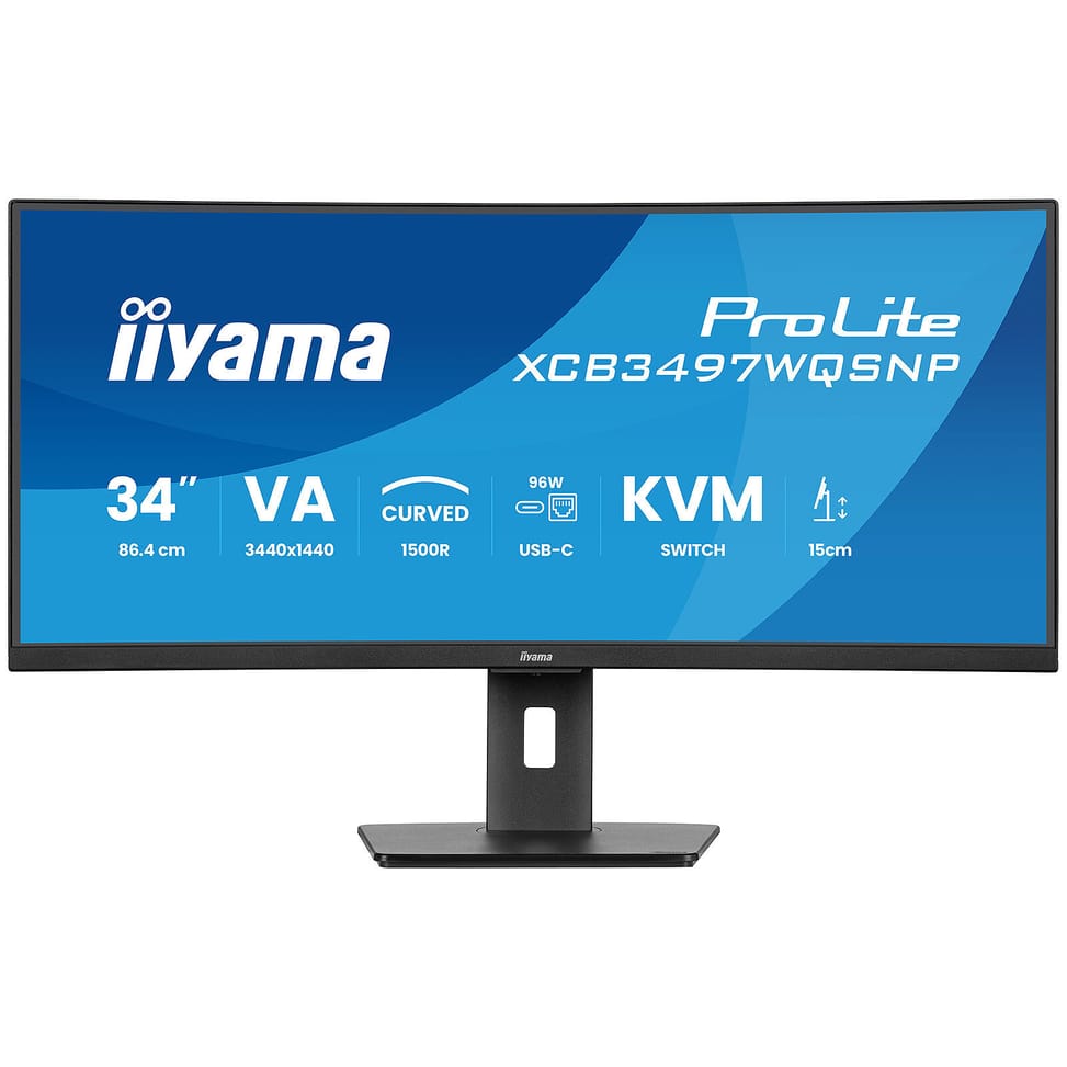 iiyama 34" LED - ProLite XCB3497WQSNP-B1 — image 1