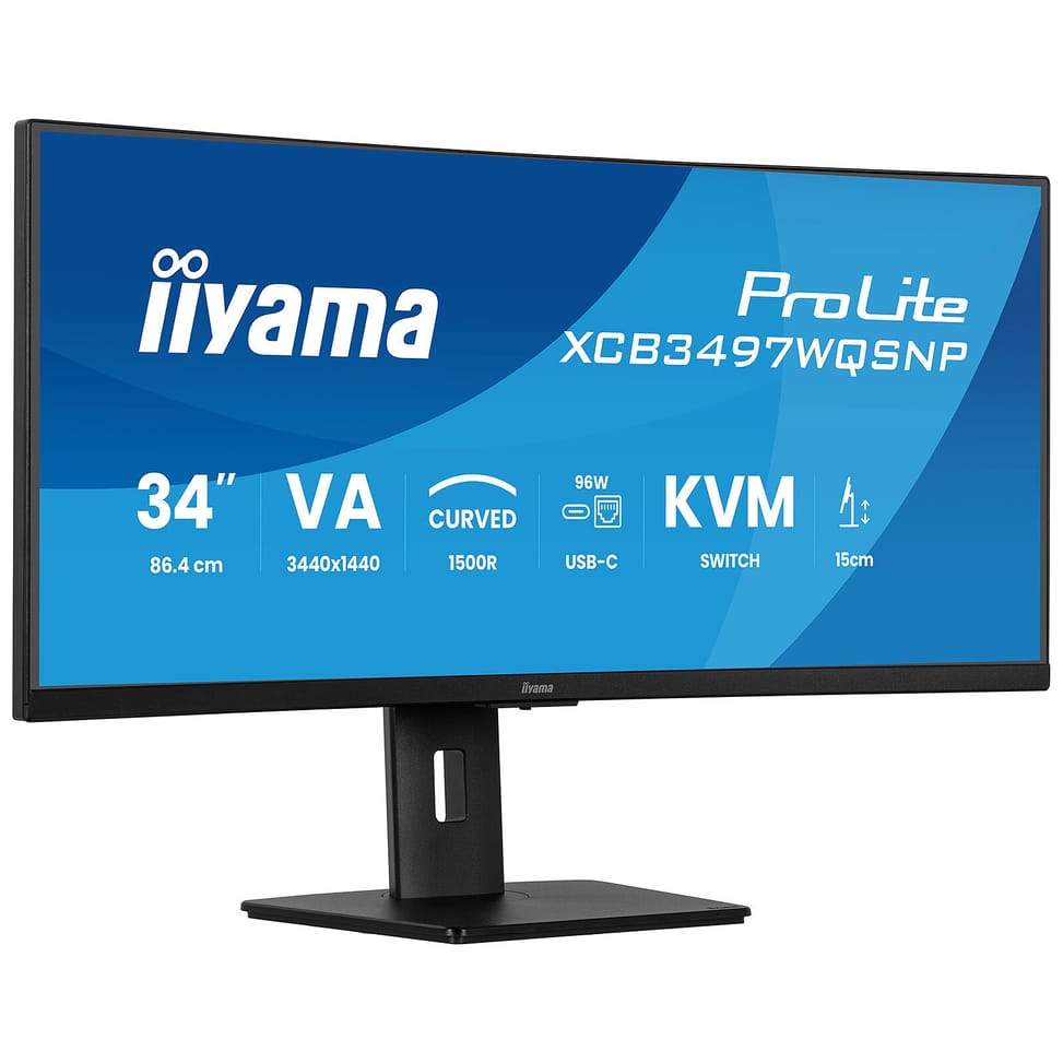 iiyama 34" LED - ProLite XCB3497WQSNP-B1 — image 2