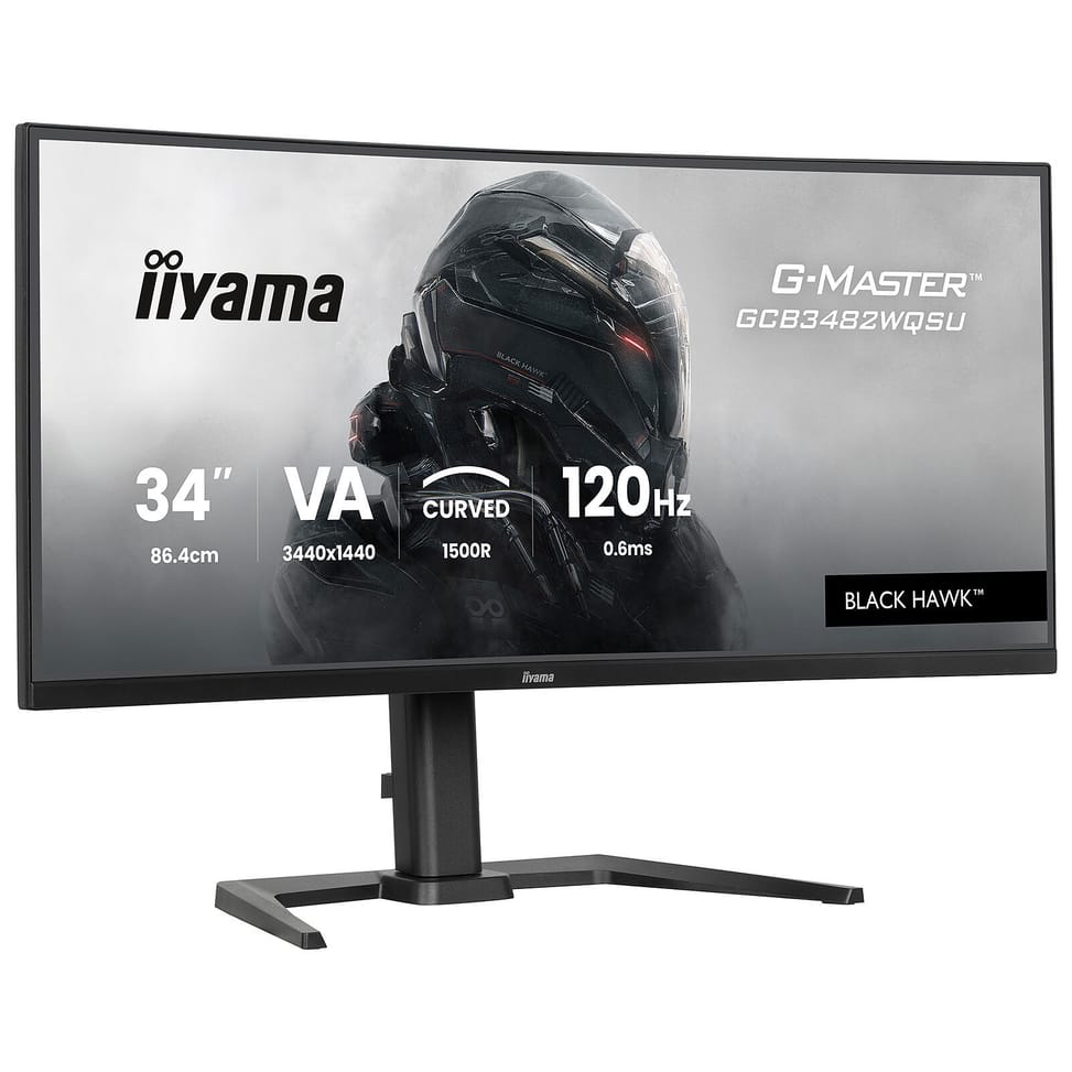iiyama 34" LED - G-Master GCB3482WQSU-B1 Red Eagle — image 2