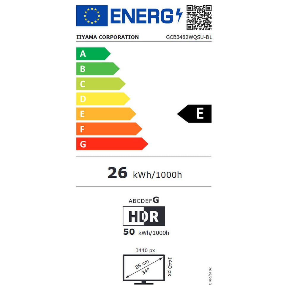 iiyama 34" LED - G-Master GCB3482WQSU-B1 Red Eagle — image 5