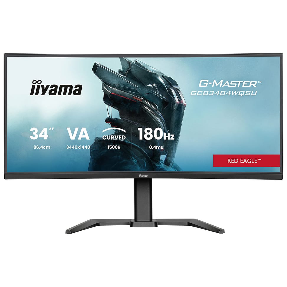 iiyama 34" LED - G-Master GCB3484WQSU-B1 Red Eagle — image 1