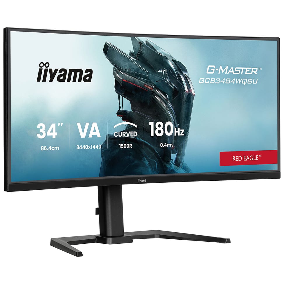 iiyama 34" LED - G-Master GCB3484WQSU-B1 Red Eagle — image 2