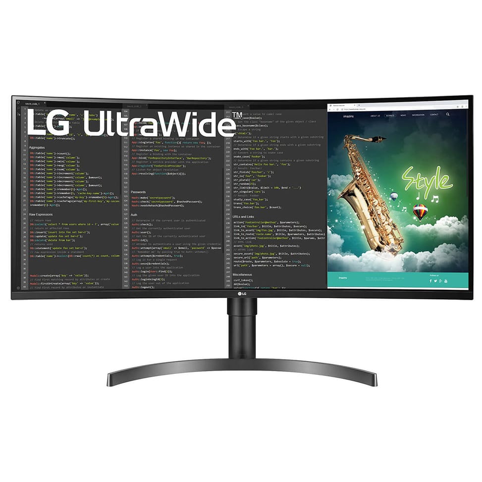 LG 35" LED - 35WN75CP-B — image 1
