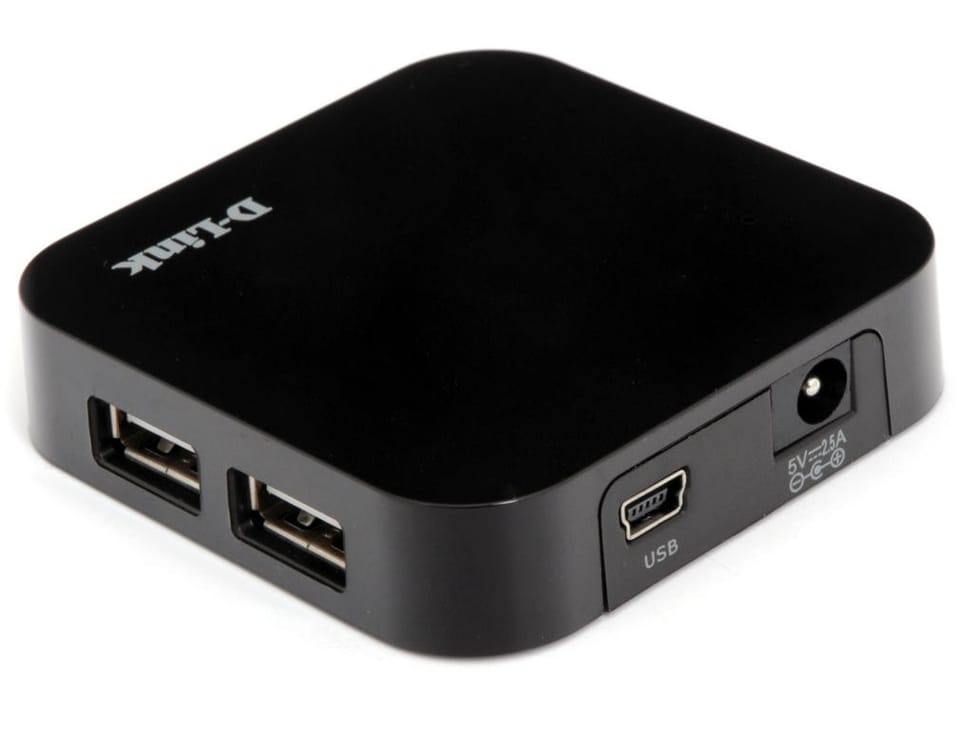 Hub D-Link 4 ports USB 2.0 (DUB-H4)