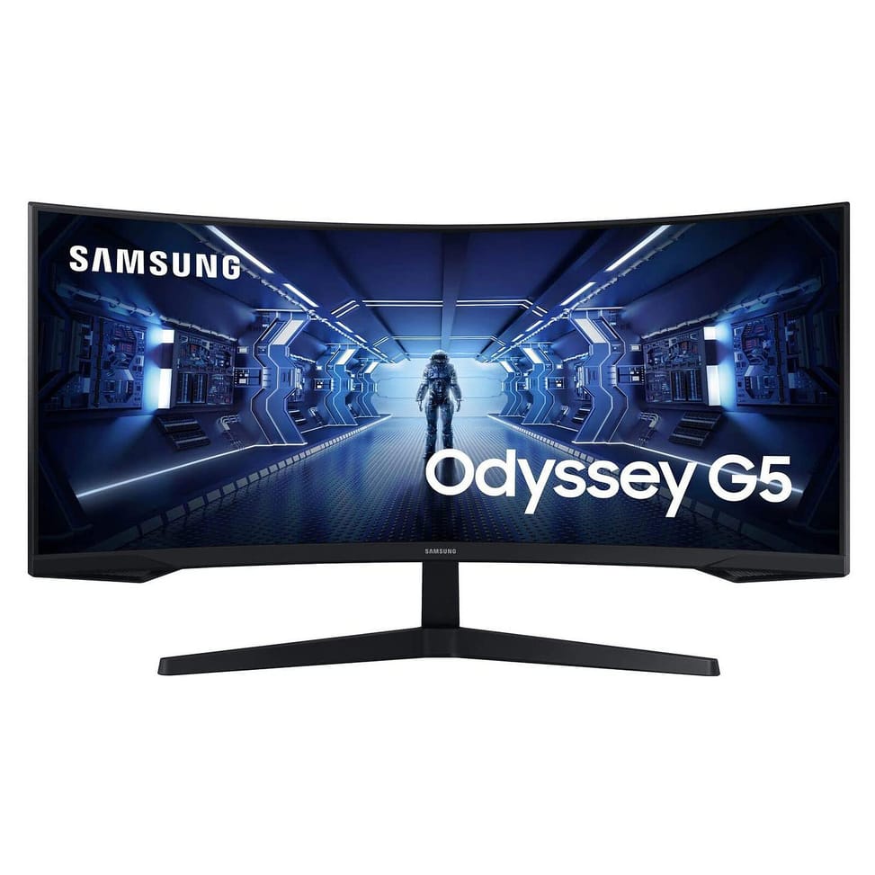 Samsung 34" LED - Odyssey G5 C34G55TWWP — image 1