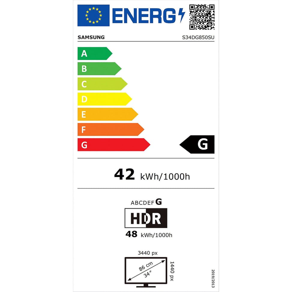 Samsung 34" OLED - Odyssey OLED G8 S34DG850SU — image 2