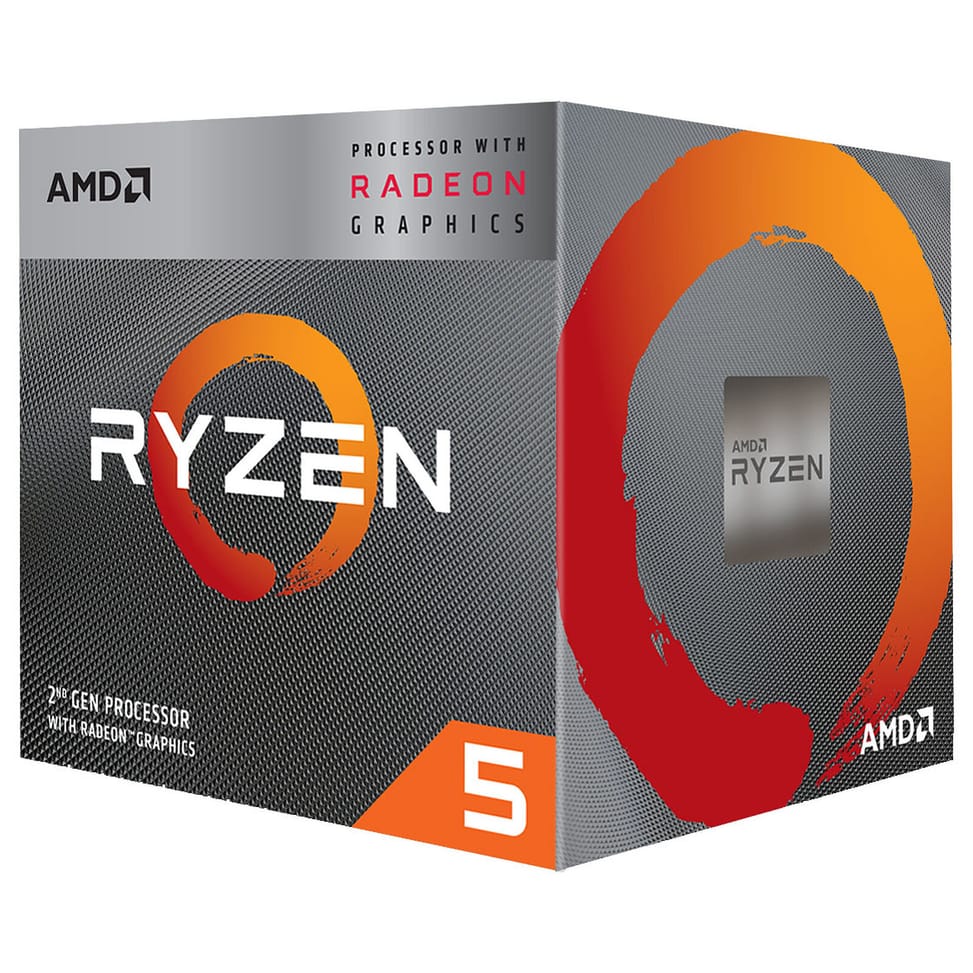 AMD Ryzen 5 3400G Wraith Spire Edition (3.7 GHz / 4.2 GHz) — image 1