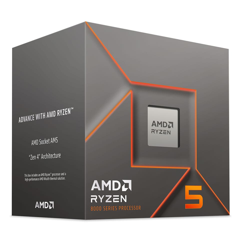 AMD Ryzen 5 8400F Wraith Stealth (4.2 GHz / 4.7 GHz) — image 1
