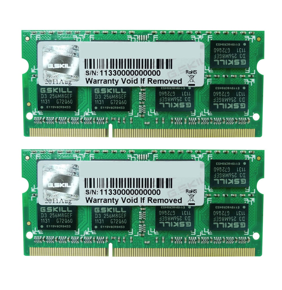 G.Skill SO-DIMM 16 Go (2 x 8 Go) DDR3 1600 MHz CL11