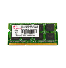 G.Skill SODIMM 4 Go DDR3 1600 MHz